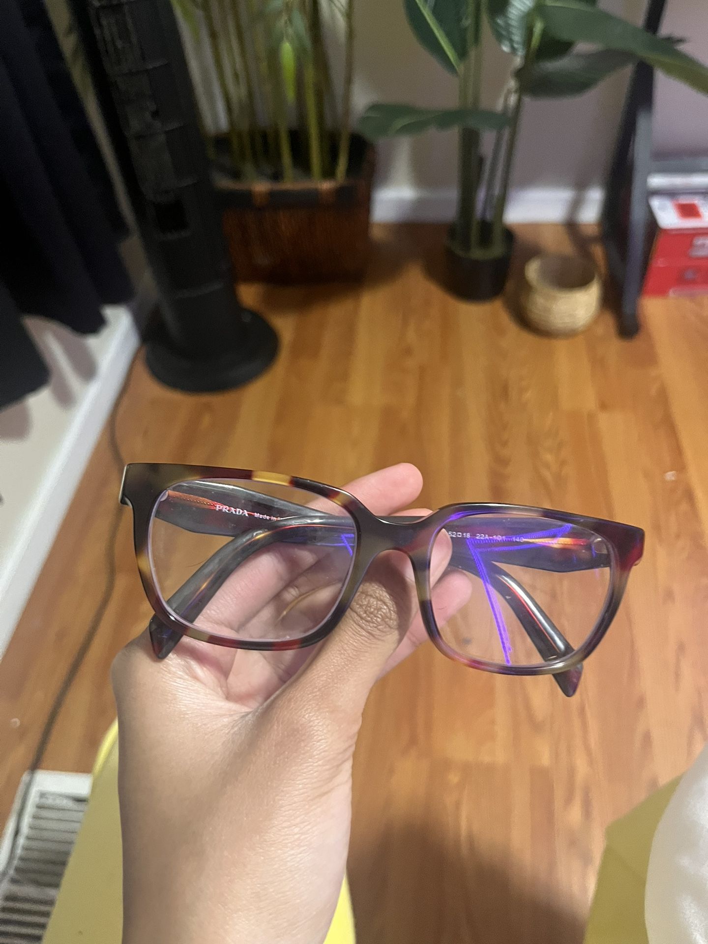 Authentic Prada Glasses With -1.00 Lenses