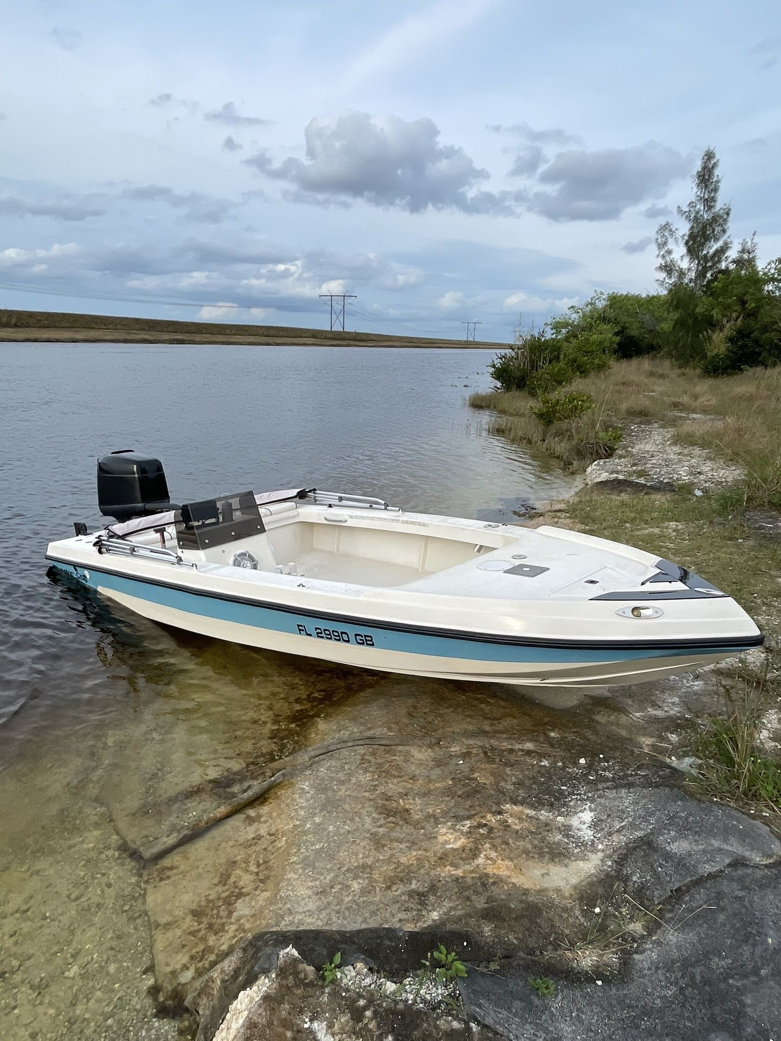 Action craft flats Boat