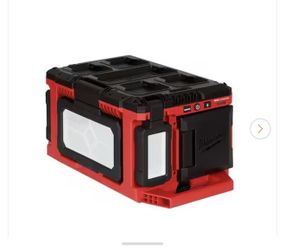 M18 18-Volt Lithium-Ion Cordless PACKOUT 3000 Lumens LED Light with Built-In Charger