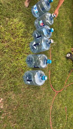 gallons of water
