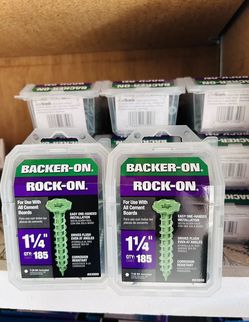 Backer-on Cement board Screws 1-1/4 In