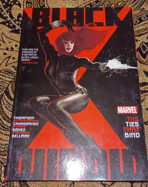 Black Widow The Ties That Bind Marvel Paperback Comic Book