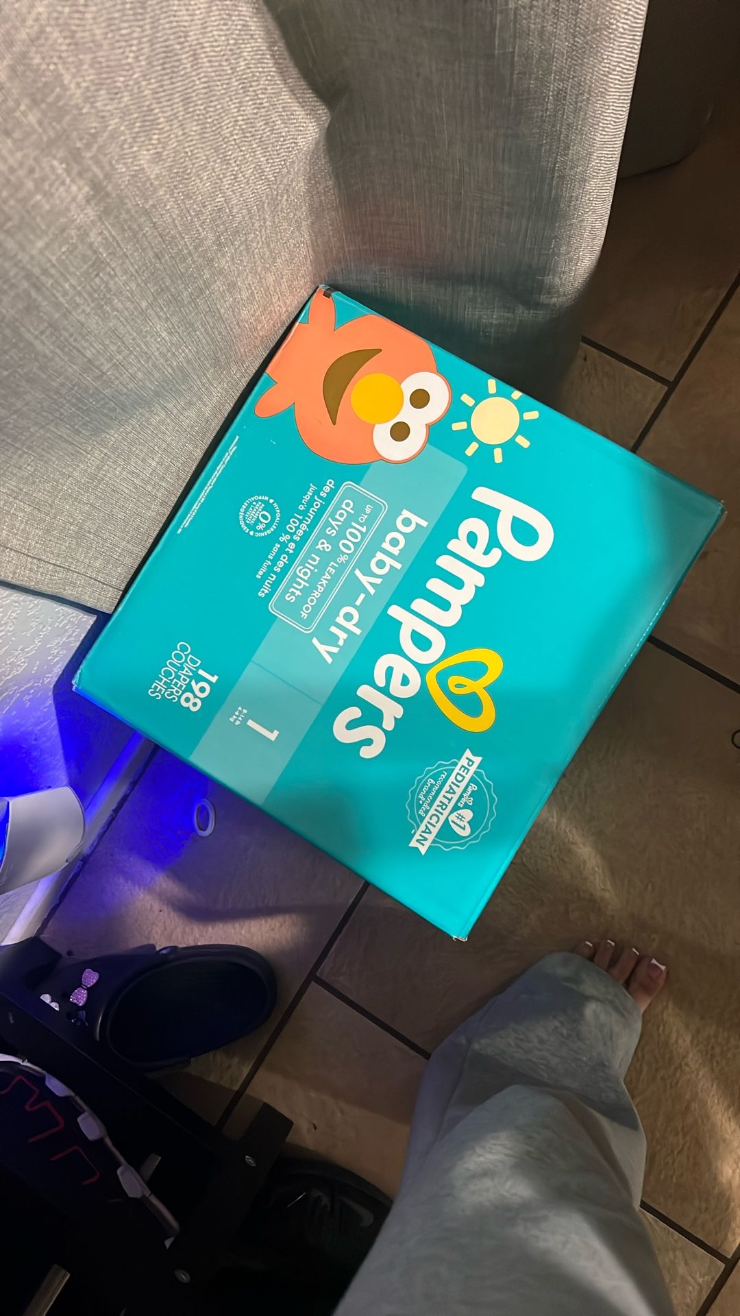 pampers size 1
