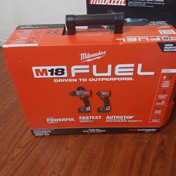 18v Milwaukee Fuel Brushless Combo Kit 3697-22 Y