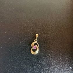 14K Yellow Gold Cross Medallion Pendant