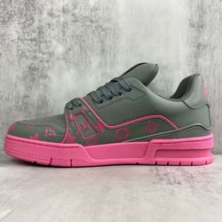 Classic powder gray sneakers