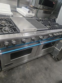 60" Viking Pro Style Range VGCC5606GQSS