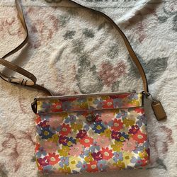 Coach Floral Purse Small