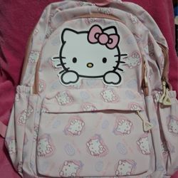 Hello Kitty Backpack 17 Inches 