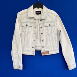 Acid Wash Jean Jacket, size S