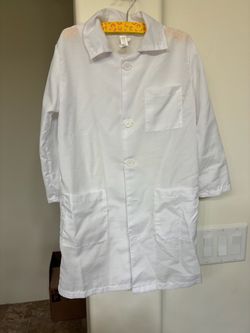 White Lab Coat with Pockets for child