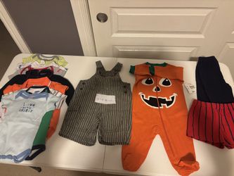 Boy, clothes, size 3 to 6 months