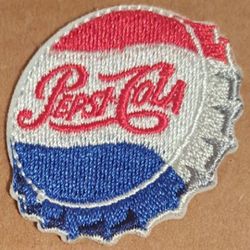 Pepsi-Cola embroidered Iron on patch 6 pcs.