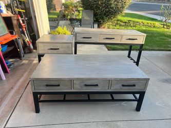 Coffee table, end table, and console table