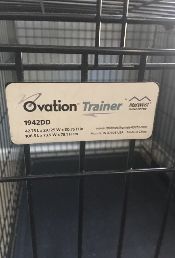 Dog trainer cage