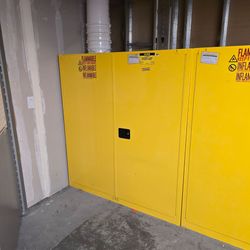 Flammable Drum Storage Cabinet - 110 Gallons