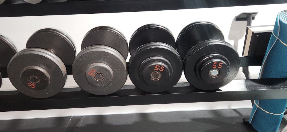 Dumbbell Set 50s & 55s