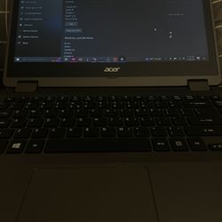 Acer Laptop (Touch + Screen Folding)