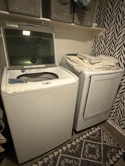 Washer and dryer