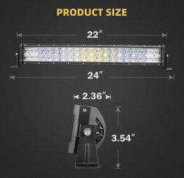 22in 3D Led Bar light