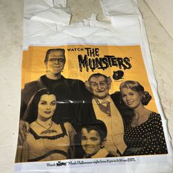 Halloween 1990’s The Munsters Boo Bash Nick At Nite Target Promo Bags NOS