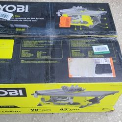 Ryobi 13amp 8 1/4 contact table Saw