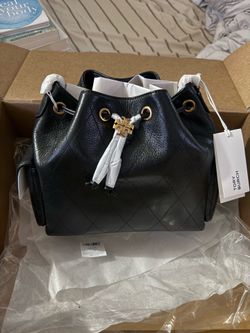 Tory Burch Charlie small black