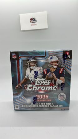 2025 topps chrome football mega box