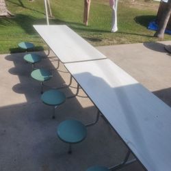 Cafeteria Style Foldup Tables 