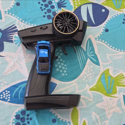 Mini Blue RC Car with Remote