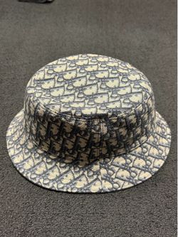 DIOR Oblique Bucket Hat 100% AUTHENTIC Christian Dior