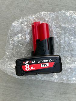 Replacement for Milwaukee 12V 8.0 Ah Battery