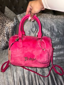Juicy couture fuzzy bag 🩷