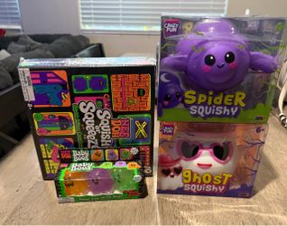 Halloween Squishy Toy Bundle – Lot of 4
