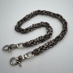 Chrome Hearts Multi Circle Link Chain 925 Silver 70cm