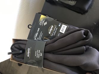 Black or grey black our panels 84length by74width or 63length by74width -18 available