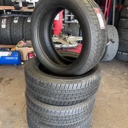 235/55R19 Michelin Defender LTX Full Tire Set