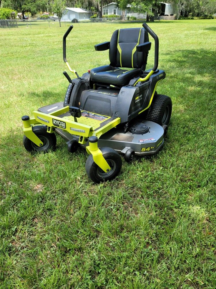 Zero Turn RYOBI ZT540e 48V