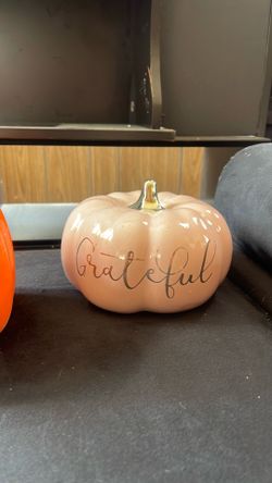 Ceramic pumpkin