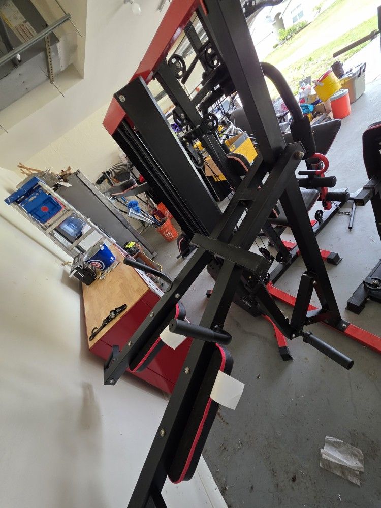 Full Home Gym System Workout Station
