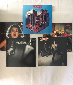 Accept 12in LP Vinyl Lot of 5