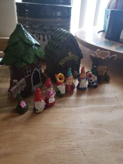 Fairy  Garden Miniature  Gnomes 