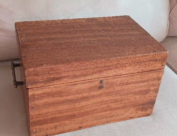 Wooden Vintage Wooden Hand Crafted Box