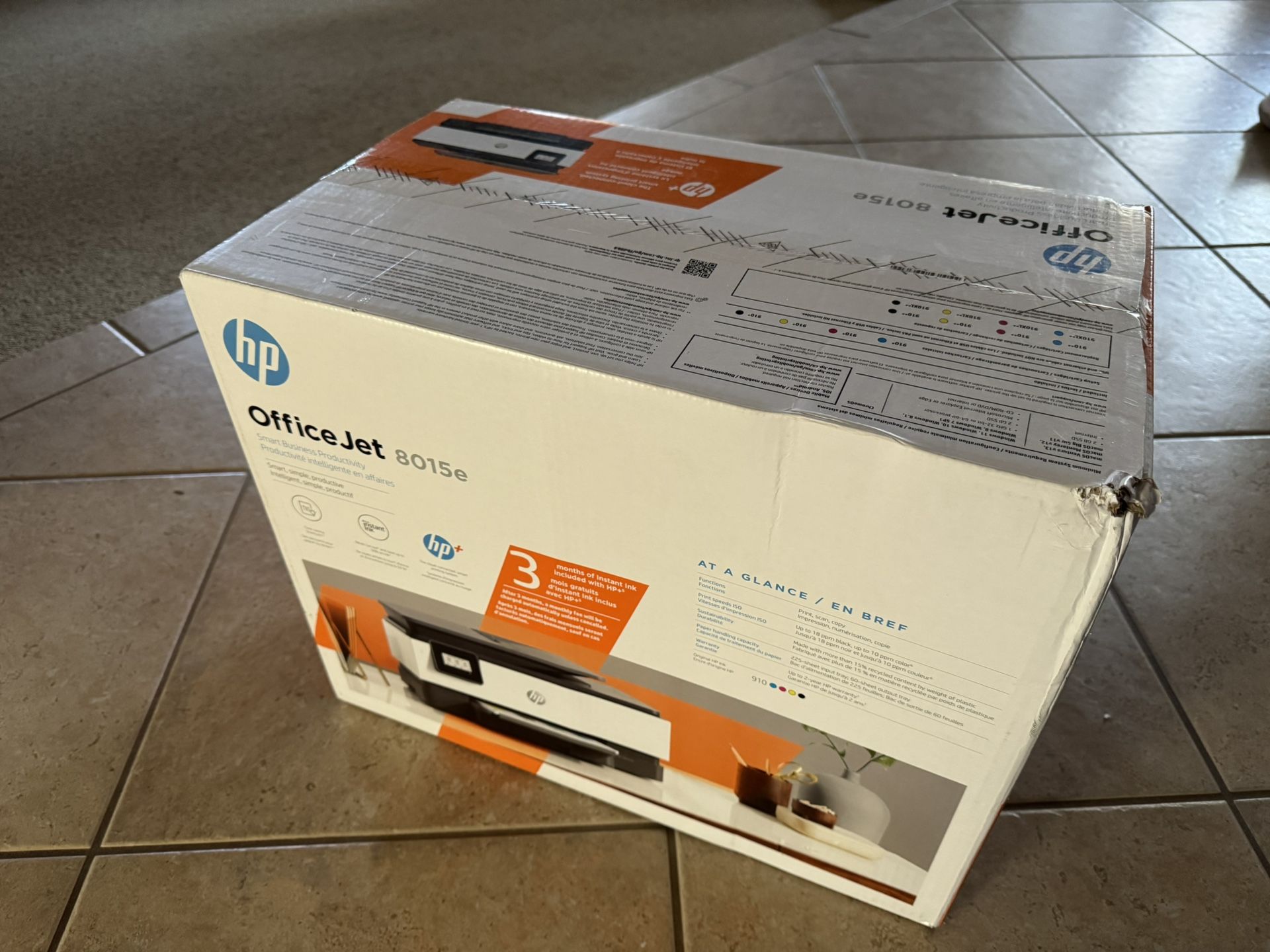 HP Office Jet 8015e Printer Brand New Sealed
