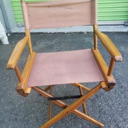 Solid Maple Director's Chair