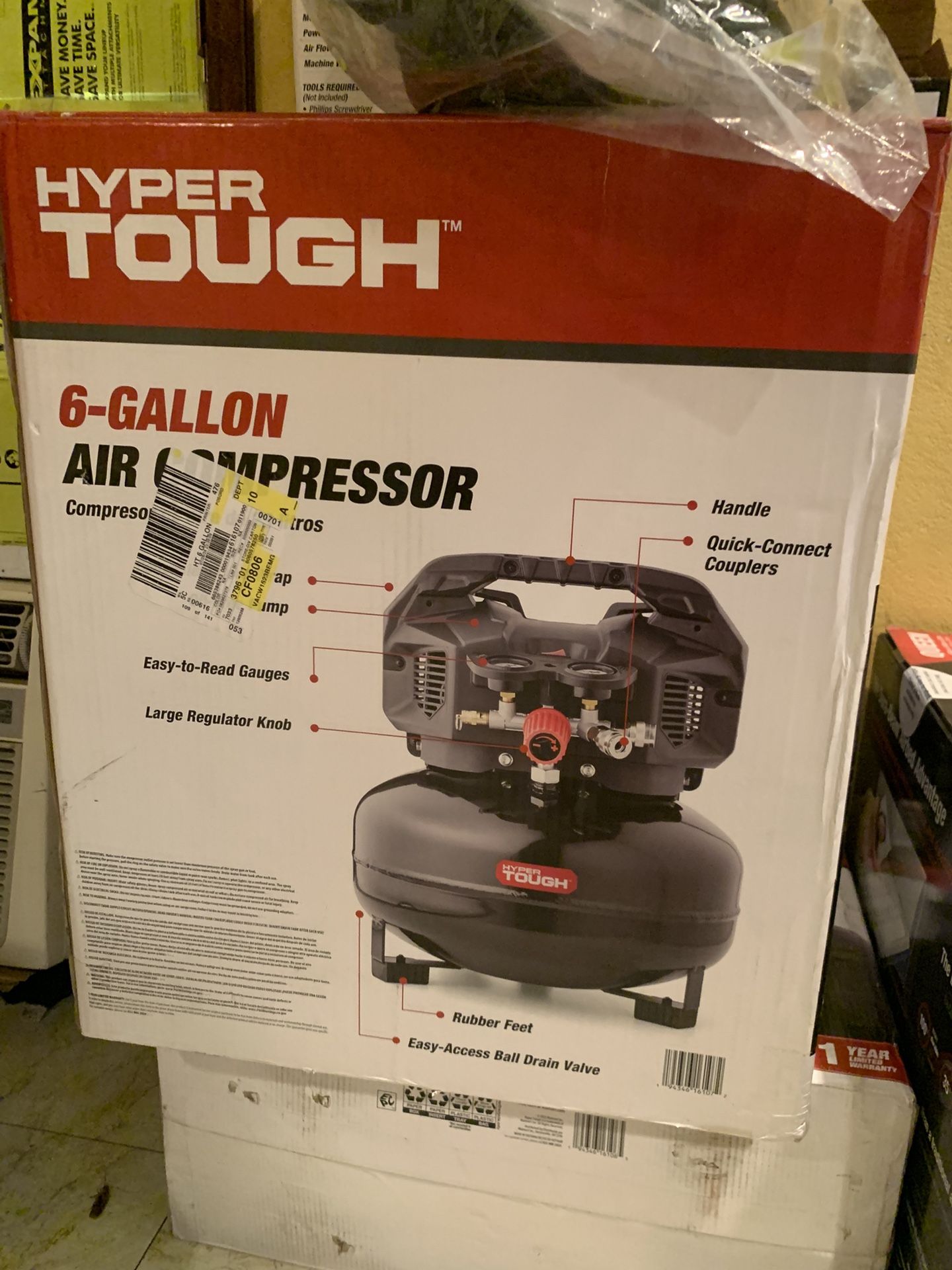 6 Gallon Air Compressor