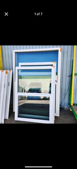 White Vinyl Window