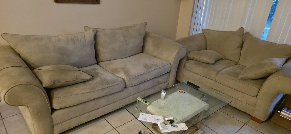 Couch and Love Seat