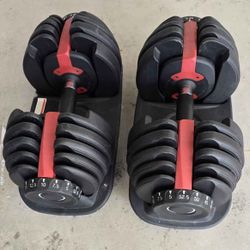 Adjustable Dumbbells 5-52 Lbs