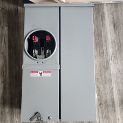 Siemens 125 Amp Main Breaker Panel Outdoor